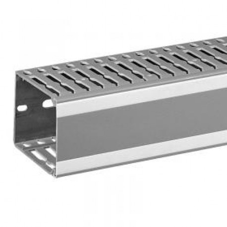 lišta perforovaná LINA 40x60 šedá s popisom (bal48m)